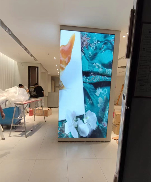 定陶商场门店转角LED显示屏